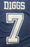 Trevon Diggs Signed Blue Pro Edition Football Jersey (JSA) - RSA