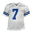 Trevon Diggs Signed Dallas White Football Jersey (JSA) - RSA