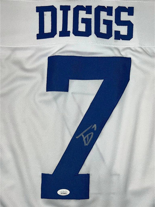 Trevon DIggs Authentic Signed White Pro Style Jersey Autographed