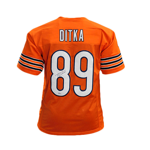 Mike Ditka Signed Pro Edition Football Jersey (Beckett) - RSA