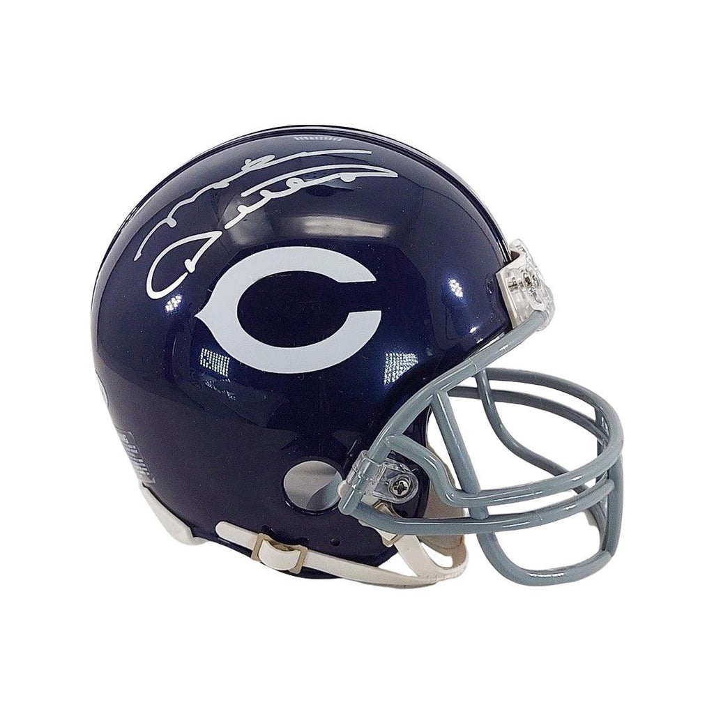 Mike Ditka Signed Chicago Bears Throwback 62-73 Mini Football Helmet  (Beckett)