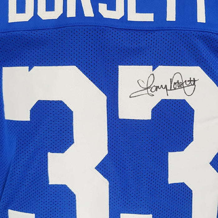 Tony Dorsett Signed Dallas Royal Blue Football Jersey (JSA) - RSA