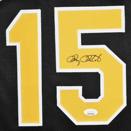 Doug Drabek Signed Pittsburgh Black Baseball Jersey (JSA) - RSA