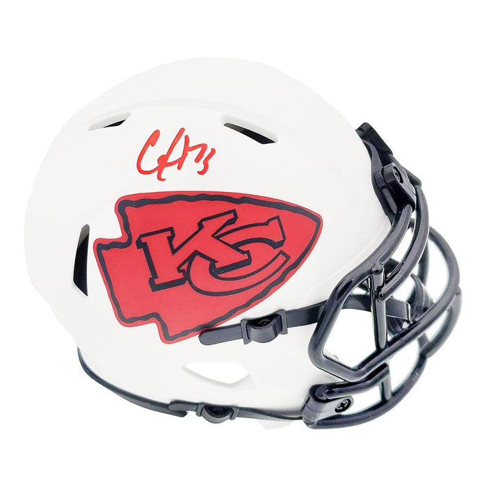 Kansas City Chiefs Clyde Edwards Helaire Signed Full Speed Replica