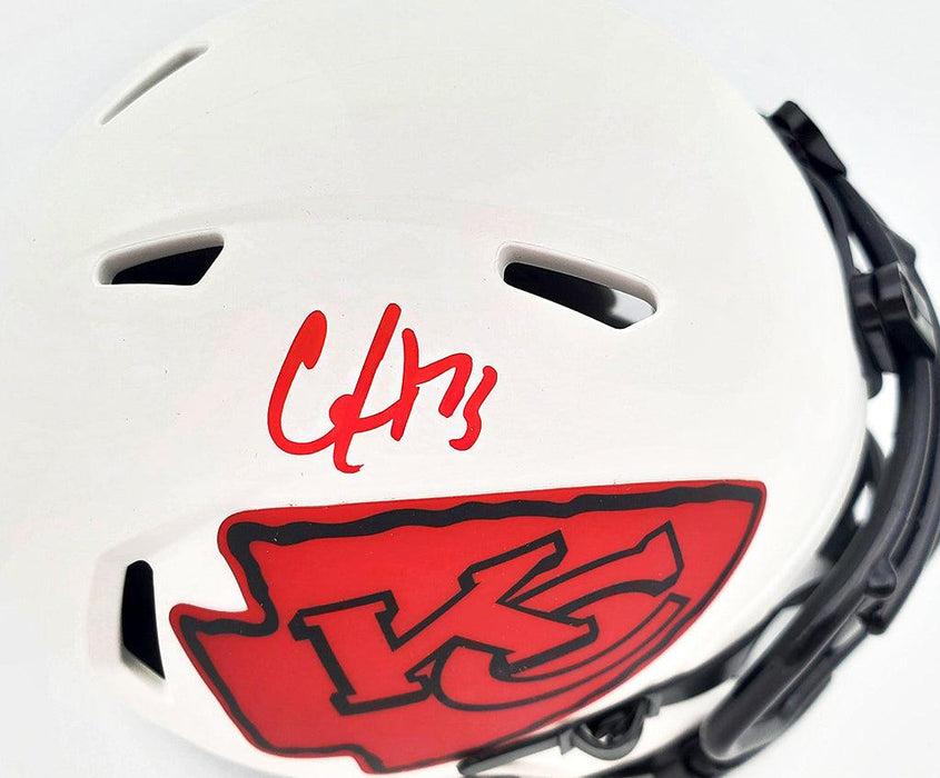 Clyde Edwards-helaire Signed Kansas City Chiefs Mini Helmet 