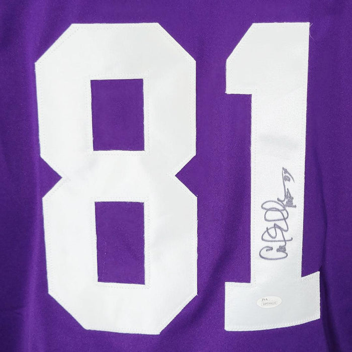 Carl Eller Jersey Sweatshirt Hoodie - 'Purple Home' or 'White Away