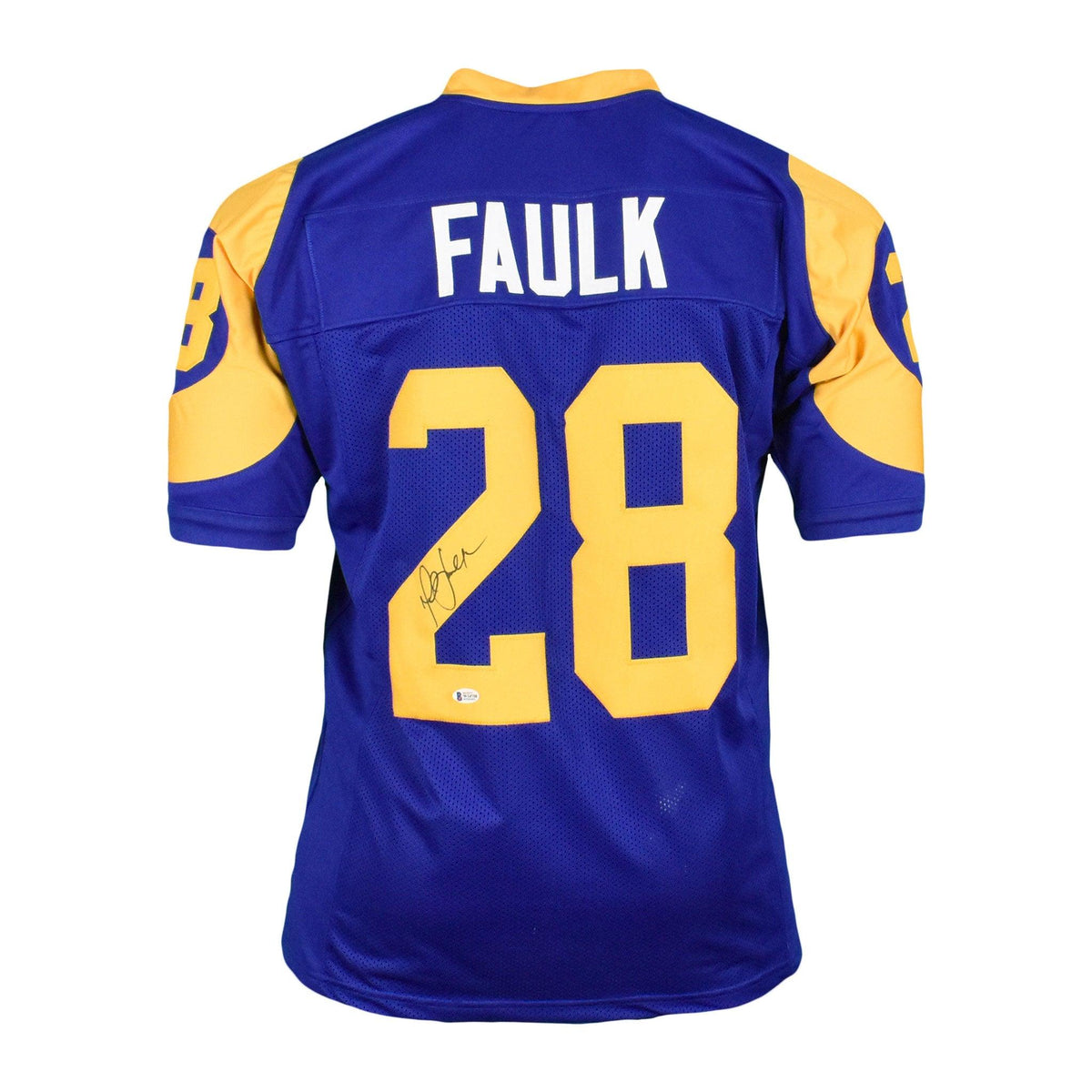 Marshall Faulk Signed Jersey (Beckett)