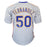 Sid Fernandez Signed New York Grey Baseball Jersey (JSA) - RSA