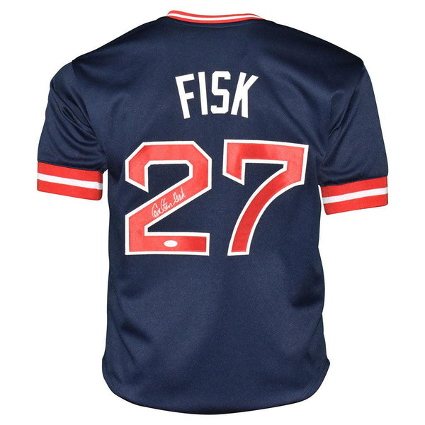 Carlton Fisk Authentic Signed Pro Style Jersey Autographed JSA