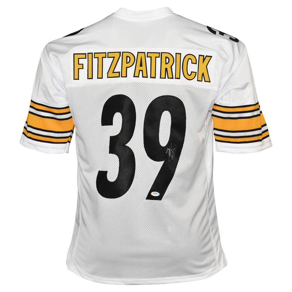 Minkah Fitzpatrick Signed Pittsburgh White Football Jersey (PSA) — RSA