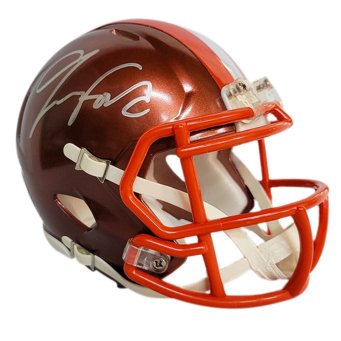 Jerome Ford Signed Browns Flash Alternate Speed Mini Helmet (JSA