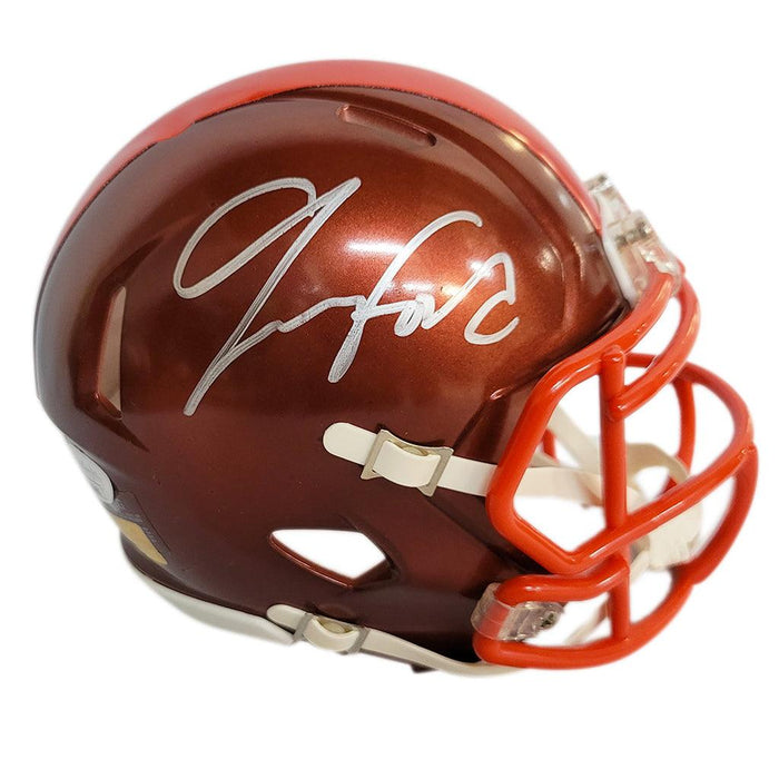 Jerome Ford Signed Browns Flash Alternate Speed Mini Helmet (JSA