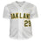 Keith Foulke Signed Oakland White Baseball Jersey (JSA) - RSA