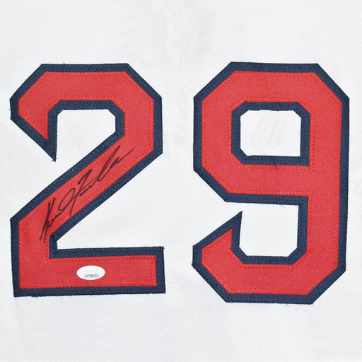 Keith Foulke Signed Boston White Baseball Jersey (JSA) - RSA