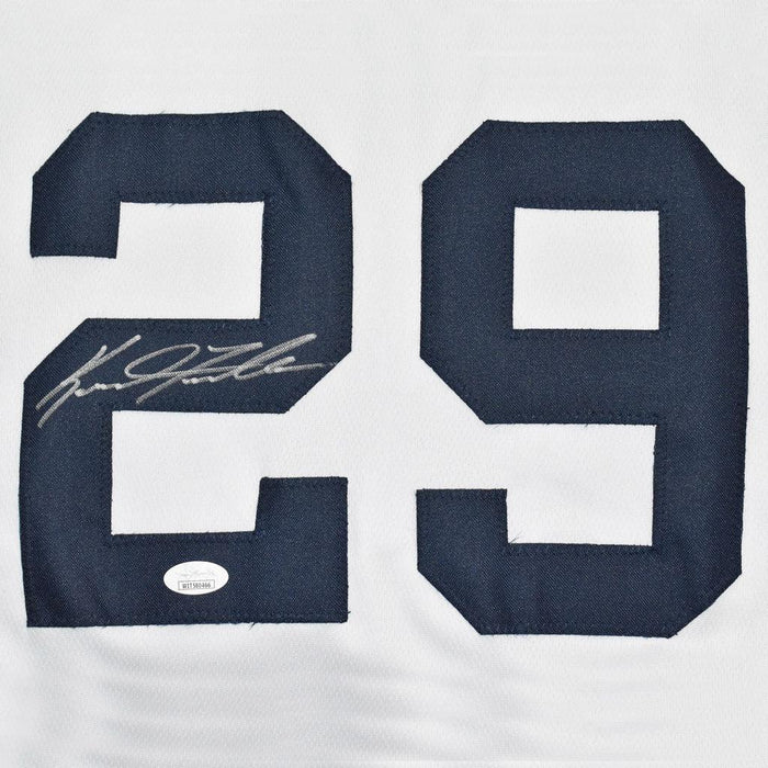 Keith Foulke Signed Chicago White Throwback Baseball Jersey (JSA)