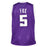 De'Aaron Fox Signed Sacramento Purple Basketball Jersey (Beckett) - RSA