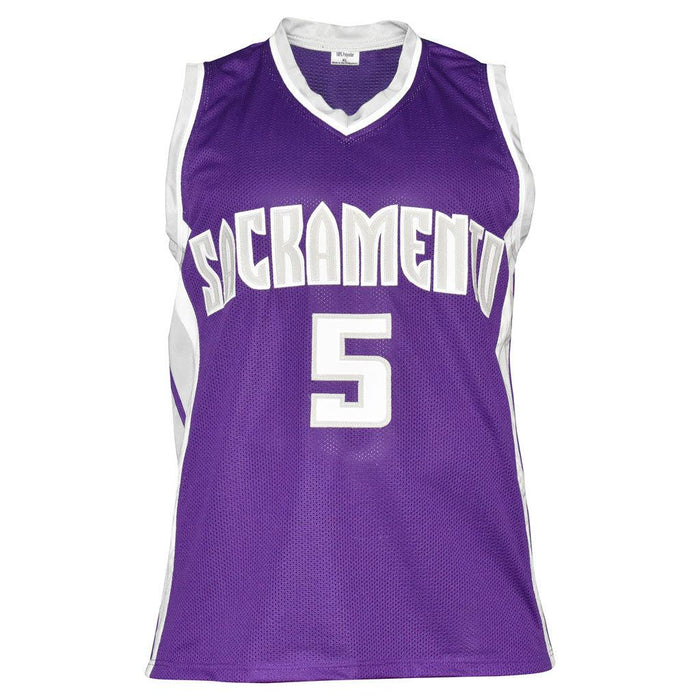 De'Aaron Fox Signed Sacramento Purple Basketball Jersey (Beckett) - RSA