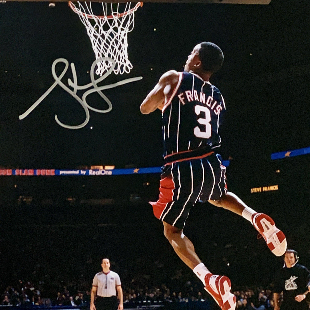 Steve Francis NBA Memorabilia, Steve Francis Collectibles, Verified Signed Steve  Francis Photos