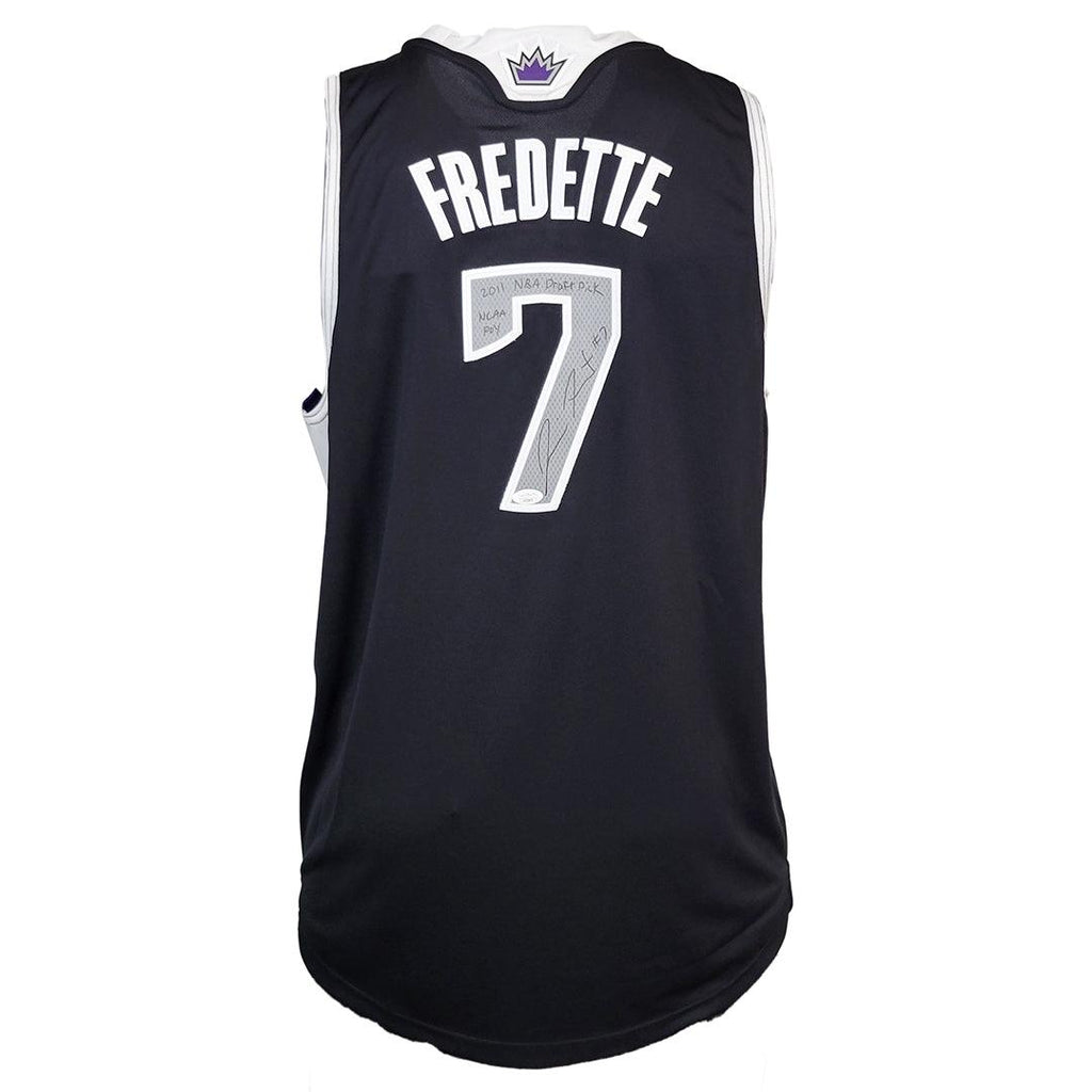 Jimmer Fredette Signed Adidas Rev 30 Sacramento Kings Authentic NBA Je RSA