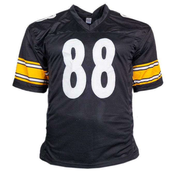 Pat Freiermuth Signed Pittsburgh Black Football Jersey (Beckett) - RSA