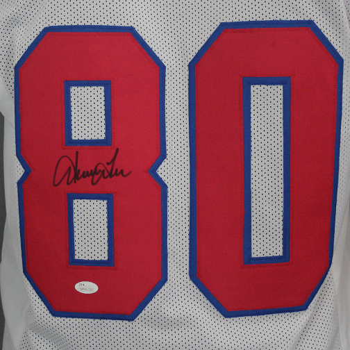 IRVING FRYAR AUTOGRAPHED NEW ENGLAND PATRIOTS JERSEY JSA