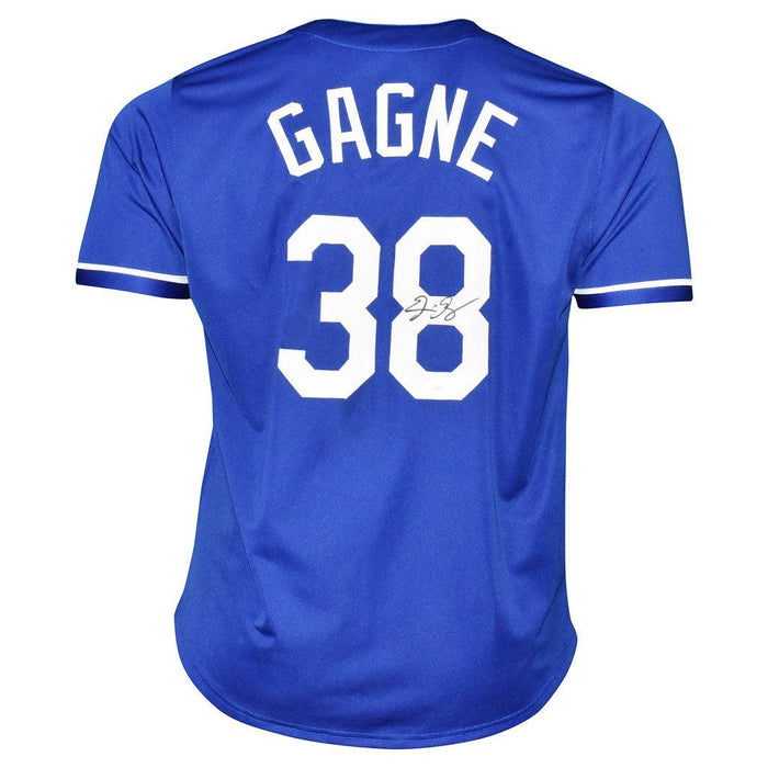Eric Gagne Signed Los Angeles Blue Baseball Jersey (JSA)