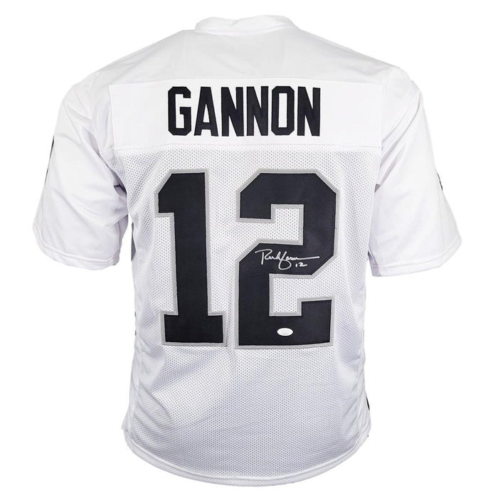 Rich Gannon Signed Las Vegas White Football Jersey (JSA)