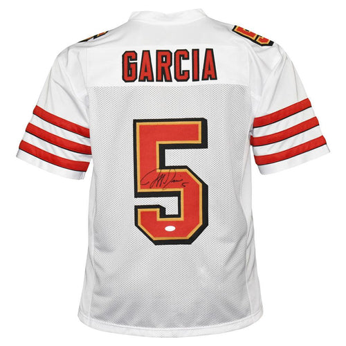 Signed Jeff Garcia jersey wcoa