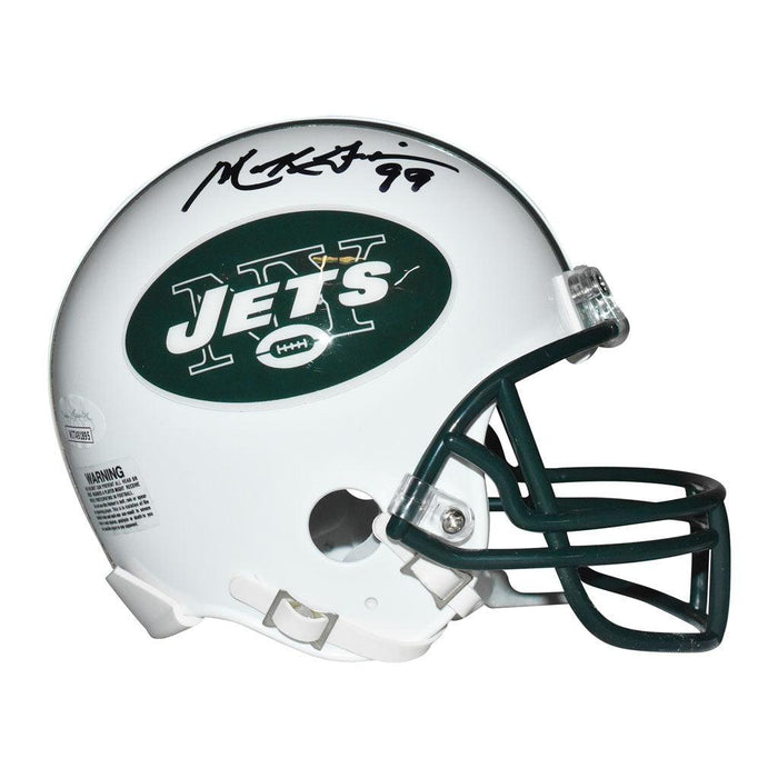 Mark Gastineau Signed New York Jets Mini Football Helmet (JSA) — RSA