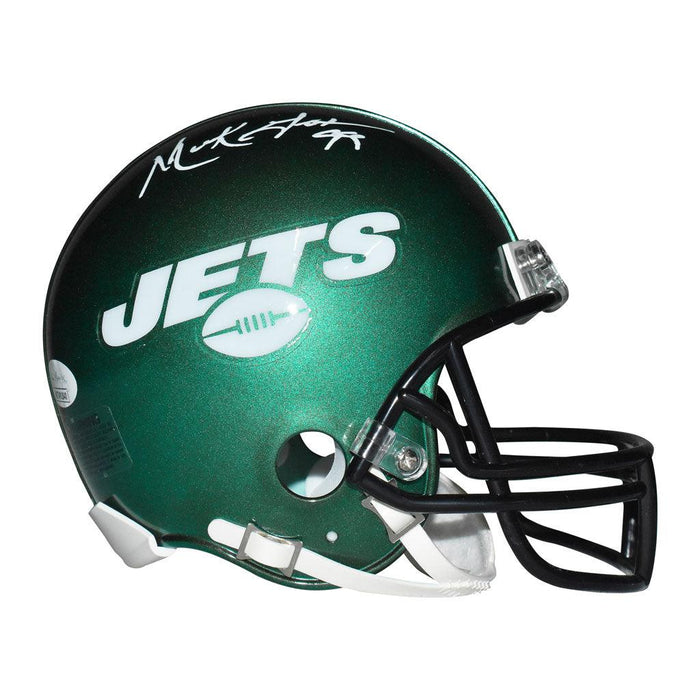 Mark Gastineau Signed Jets Salute to Service Alternate Speed Mini Helmet  (JSA)