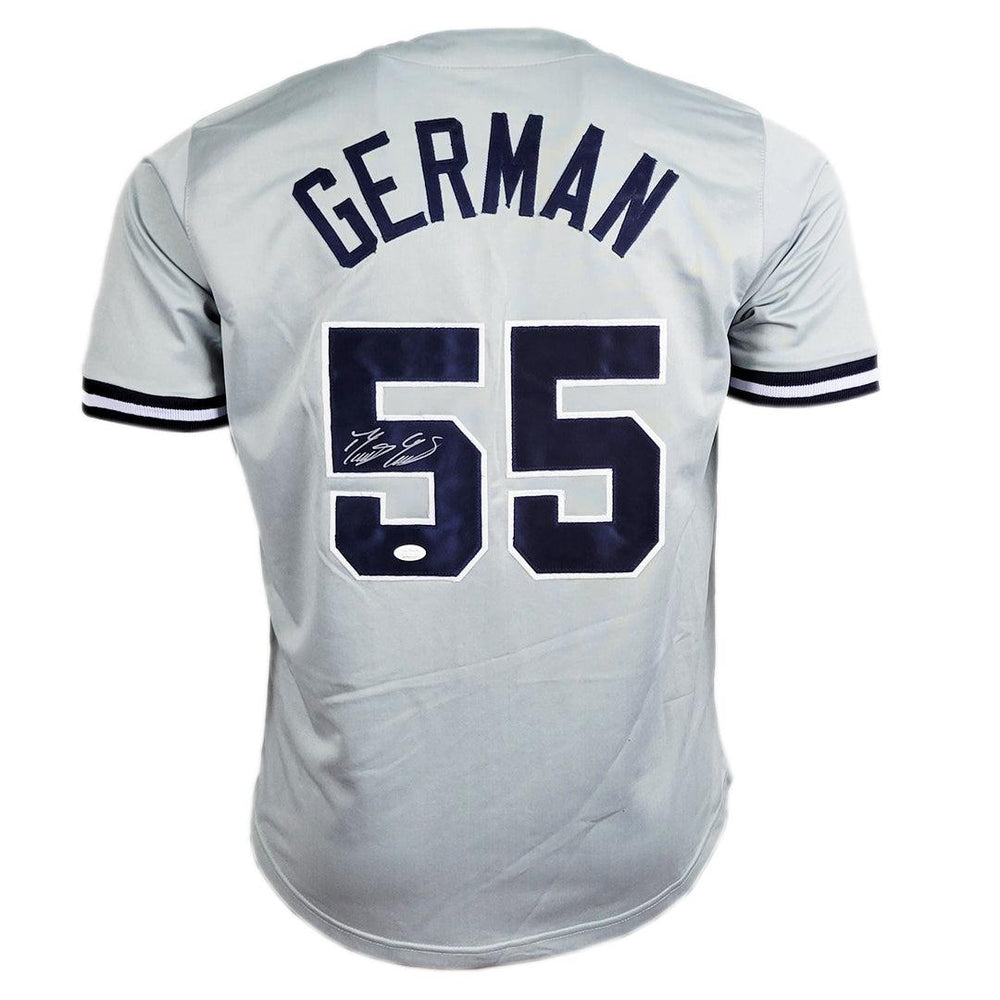Domingo German Signed New York Grey Baseball Jersey (JSA) - RSA
