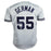 Domingo German Signed New York Grey Baseball Jersey (JSA) - RSA