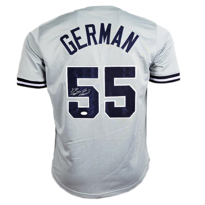 Domingo German Signed New York Grey Baseball Jersey (JSA) - RSA