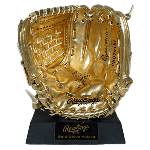 ANDRE DAWSON SIGNED OFFICIAL GOLD GLOVE LOGO BASEBALL - JSA