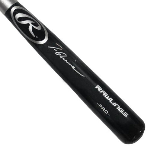 Tom Glavine Signed Atlanta Braves Rawlings Blonde MLB Bat with Chicks Dig  the Long Ball Inscription