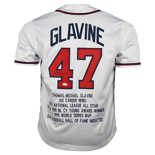 Premium tom Glavine Atlanta Emblem Baseball Signature T-Shirt