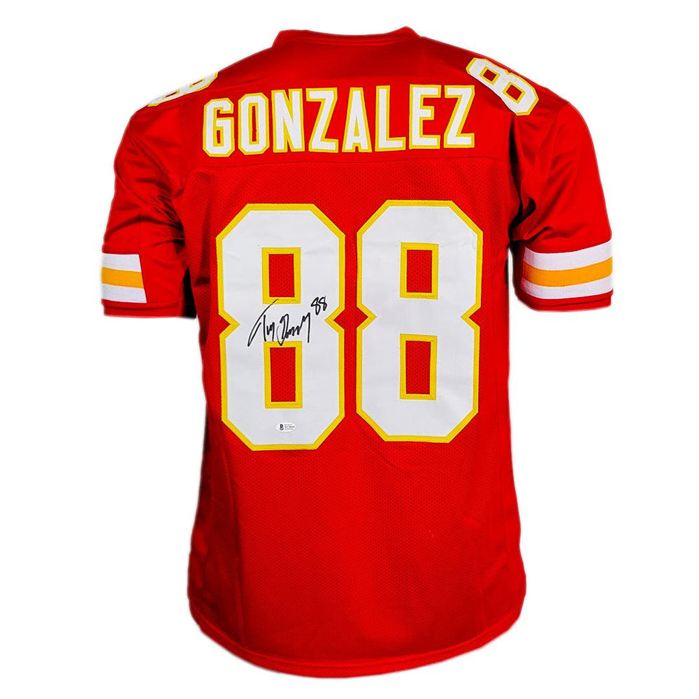 Tony Gonzalez Autographed Kansas City Chiefs Jersey –