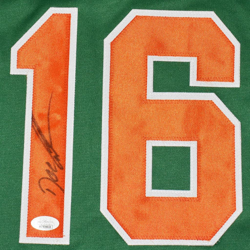 Doc Gooden Signed New York Green Baseball Jersey (JSA) - RSA