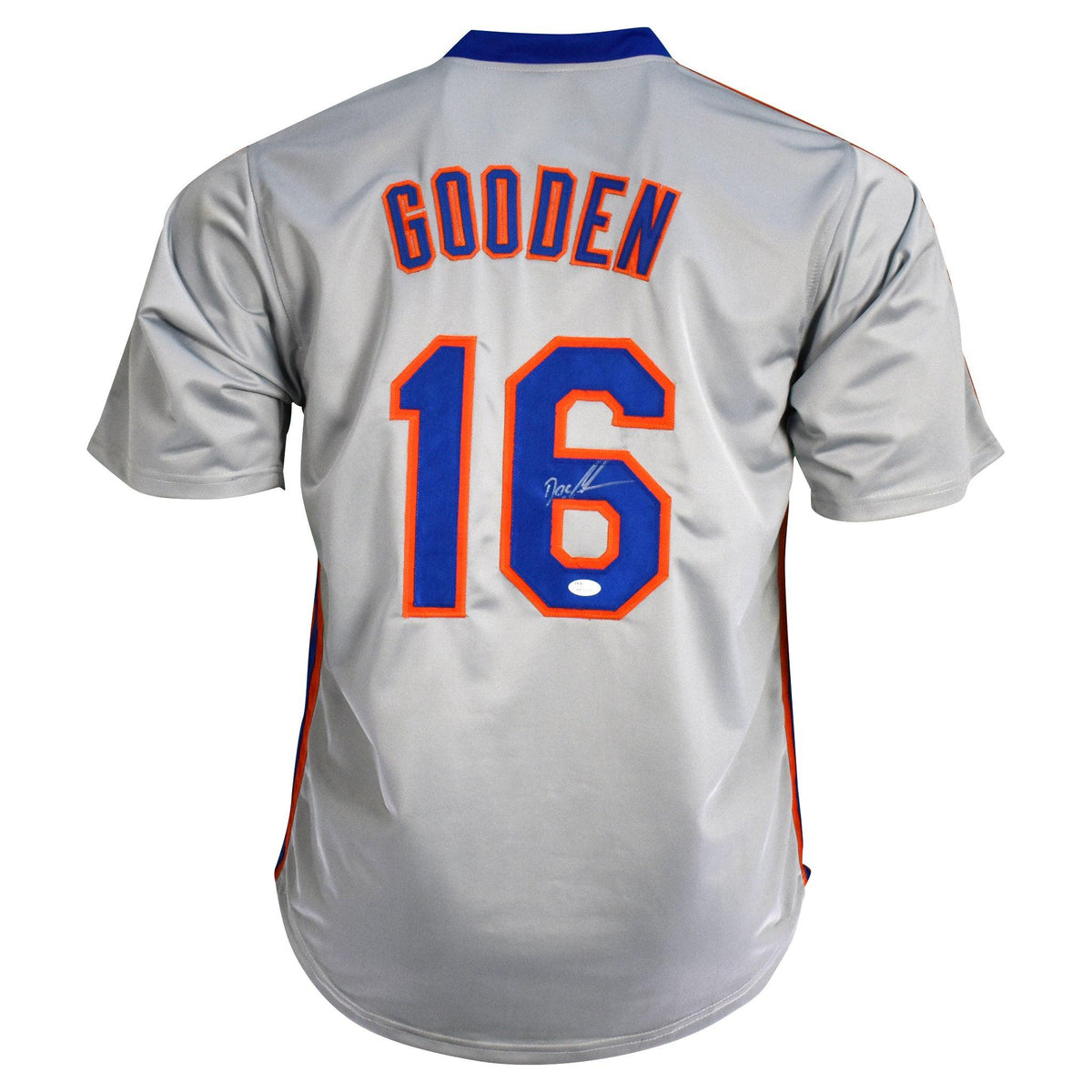 Dwight Gooden Signed Gray Baseball Jersey