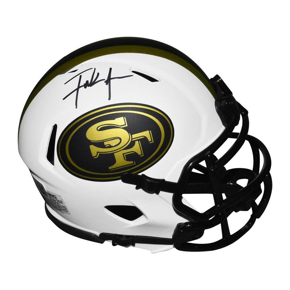 NFL San Francisco 49ers Frank Gore Sign Autograph Riddell Mini