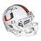 Frank Gore Signed Miami Hurricanes Speed Mini Replica White Football Helmet (JSA) - RSA