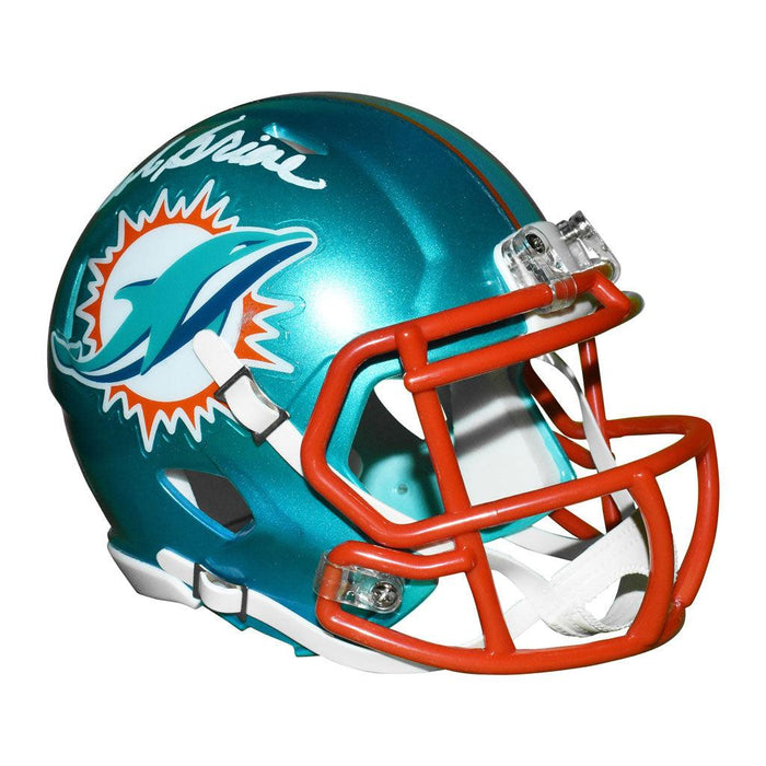 Bob Griese Signed Miami Dolphins Speed Flash NFL Mini Helmet