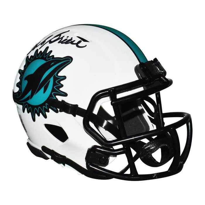 Miami Dolphins Mini Replica Football Helmet Signed by Bob Griese