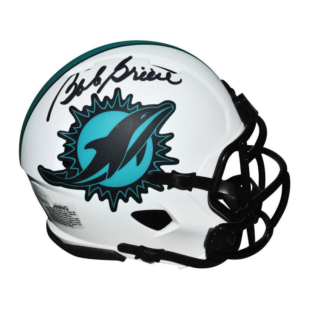 Bob Griese Signed Miami Dolphins Lunar Mini Replica Football