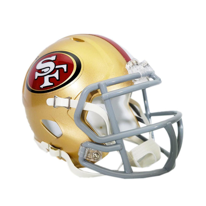 Charles Haley Signed San Francisco 49ers Speed Mini Football Helmet (J — RSA