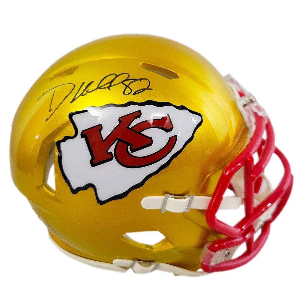 Dante Hall Autographed Kansas City Chiefs Mini Helmet