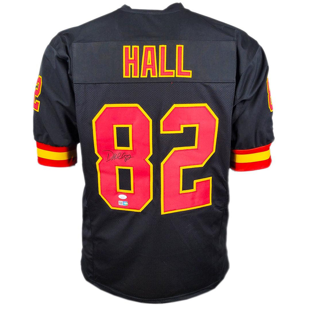 Dante Hall Signed Kansas City Red Football Jersey (JSA)