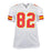 Dante Hall Signed Kansas City White Football Jersey (JSA) - RSA