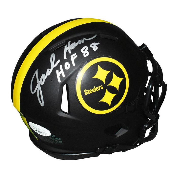 Jack Ham Signed HOF 88 Inscription Pittsburgh Steelers Speed Mini