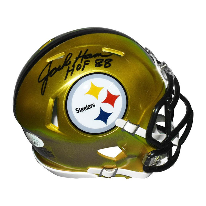 Jack Ham Signed HOF 88 Inscription Pittsburgh Steelers Speed Mini Foot –  CollectibleXchange